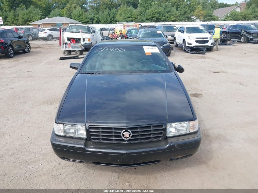1999 Cadillac Eldorado Touring VIN: 1G6ET1297XU615973 Lot: 43194850