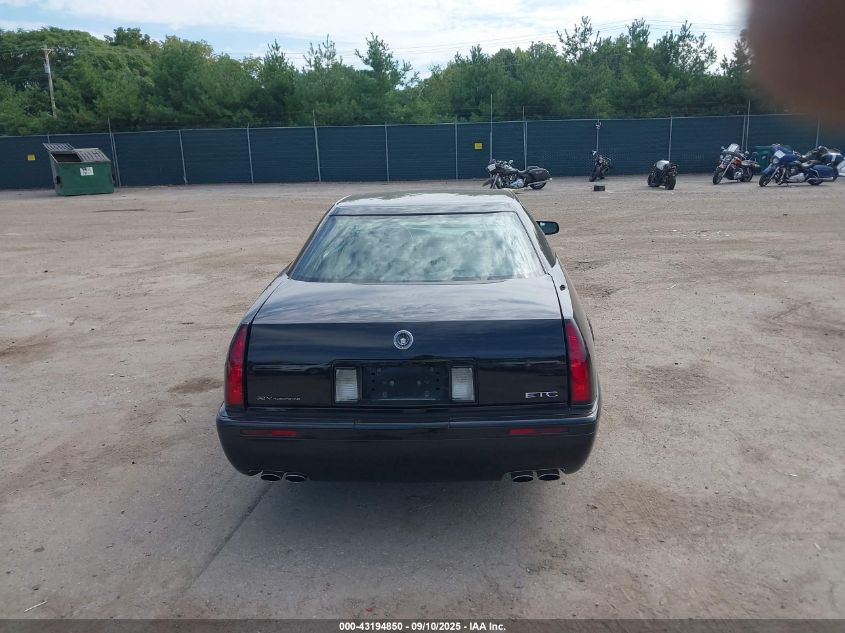 1999 Cadillac Eldorado Touring VIN: 1G6ET1297XU615973 Lot: 43194850