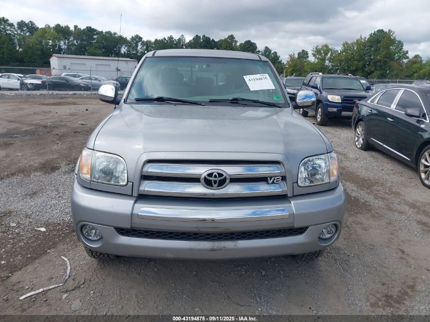 2005 Toyota Tundra Sr5 V8 VIN: 5TBBT44195S470177 Lot: 43194875