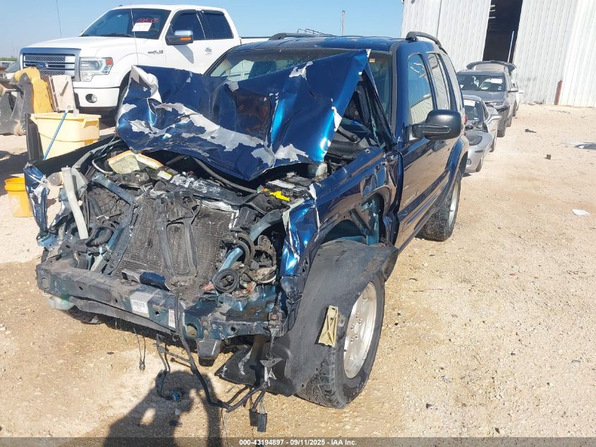 2002 Jeep Liberty Limited Edition VIN: 1J4GL58K32W331206 Lot: 43194897