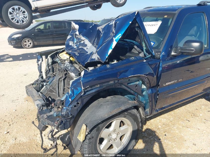 2002 Jeep Liberty Limited Edition VIN: 1J4GL58K32W331206 Lot: 43194897