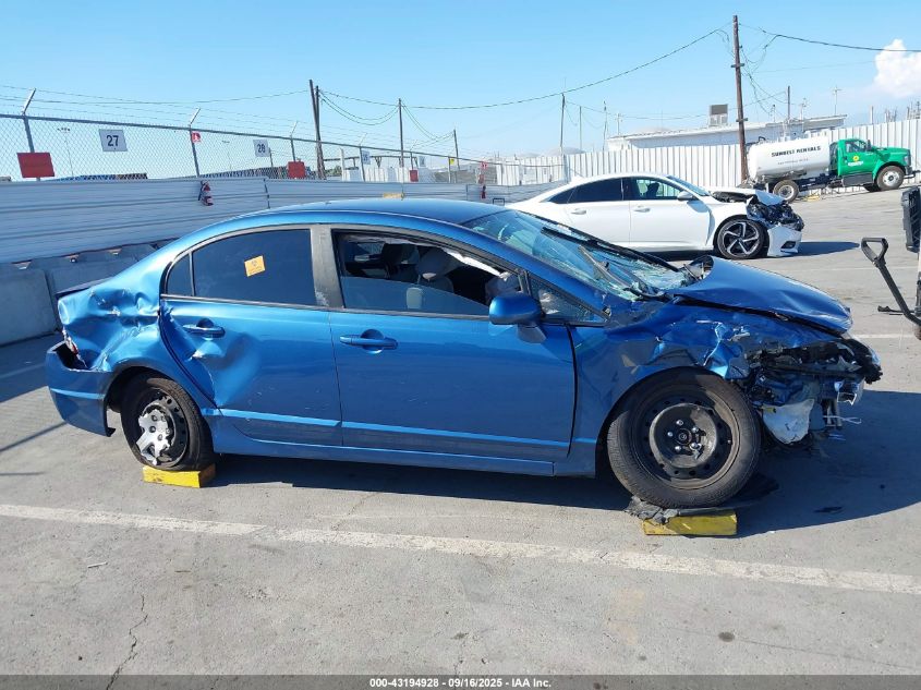 2010 Honda Civic Lx VIN: 19XFA1F51AE068347 Lot: 43194928