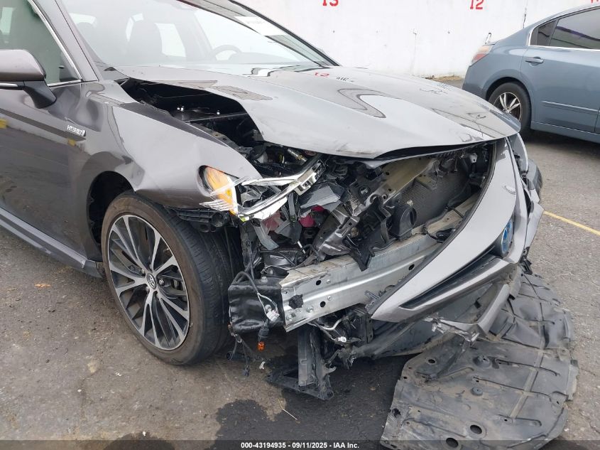 2019 Toyota Camry Hybrid Se VIN: 4T1B21HK2KU013838 Lot: 43194935