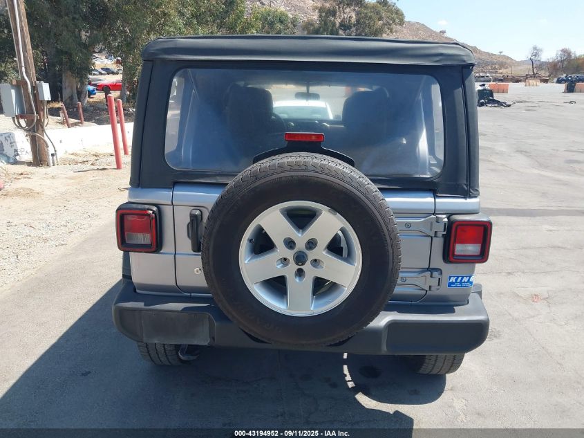 2018 Jeep Wrangler Unlimited Sport 4X4 VIN: 1C4HJXDGXJW150342 Lot: 43194952