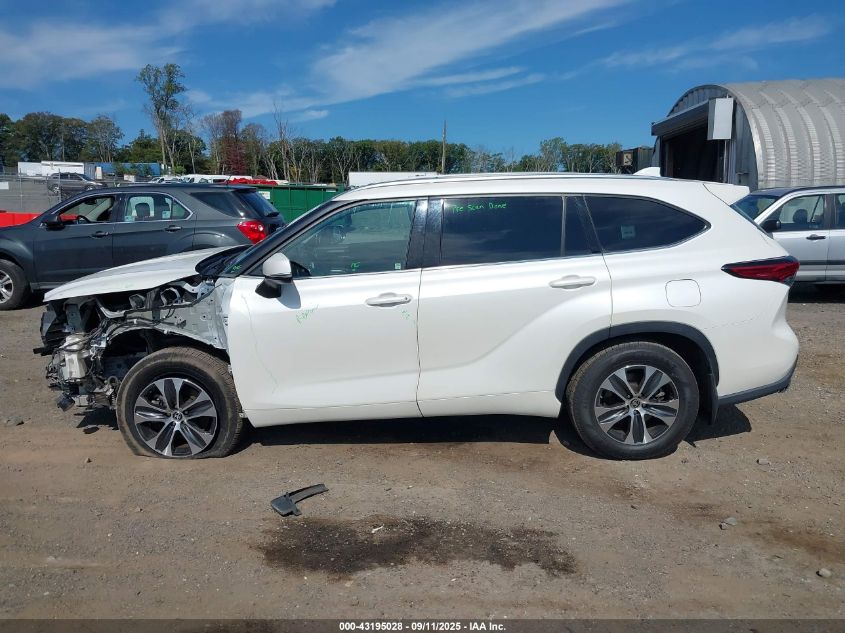2021 Toyota Highlander Xle VIN: 5TDGZRBH2MS136242 Lot: 43195028