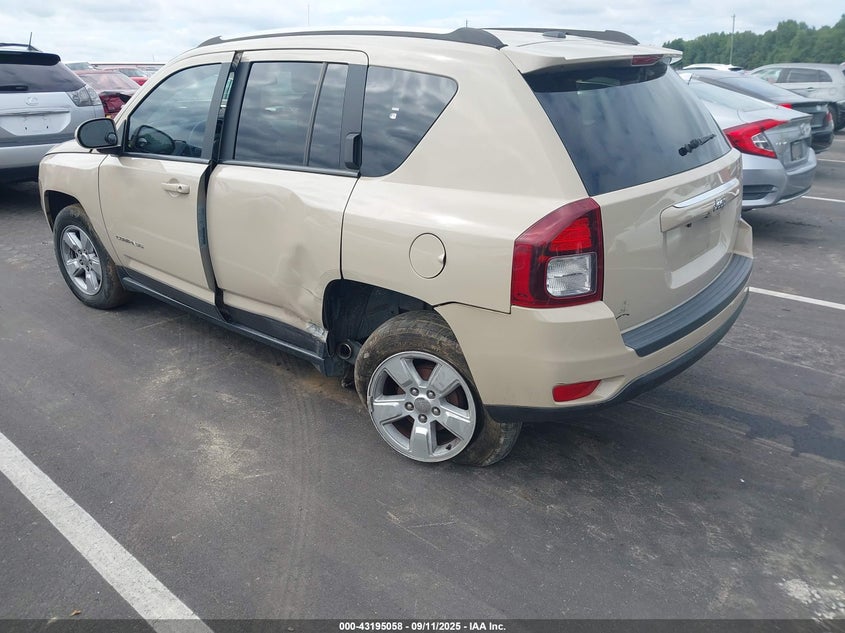 Vin: 1c4njceb0hd102756, lot: 43689496, jeep compass latitude fwd 20173