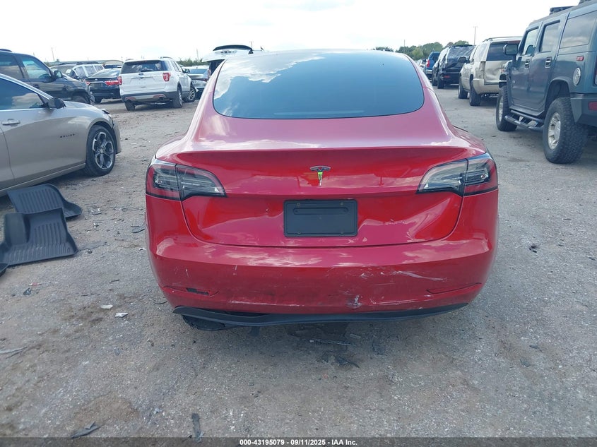 2023 Tesla Model 3 Rear-Wheel Drive VIN: 5YJ3E1EA3PF448668 Lot: 43195079