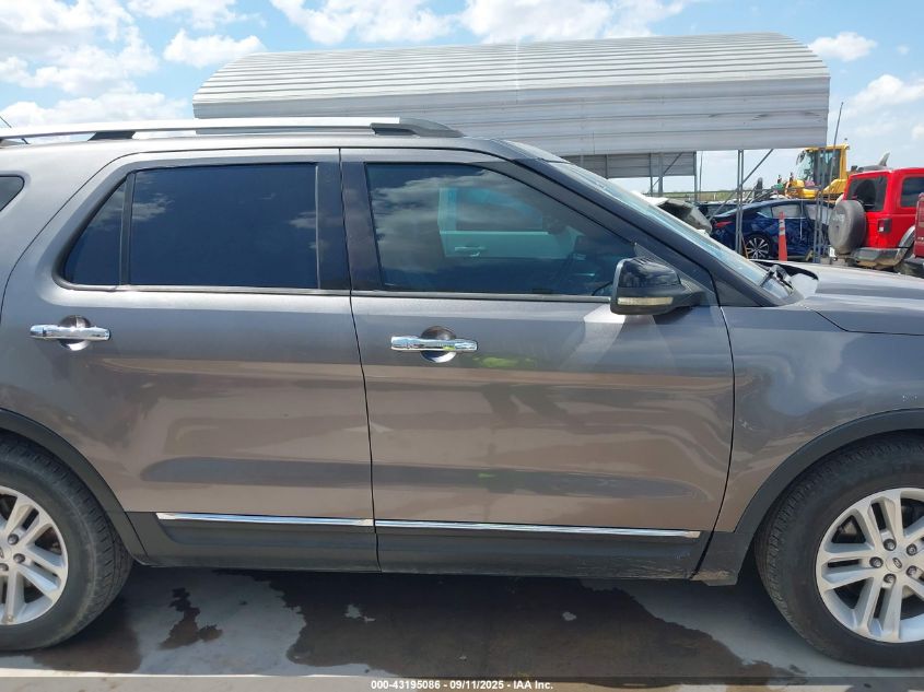 2012 Ford Explorer Xlt VIN: 1FMHK7D82CGA16701 Lot: 43195086