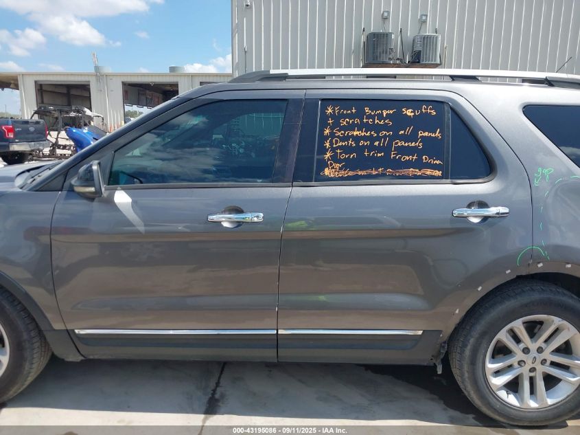 2012 Ford Explorer Xlt VIN: 1FMHK7D82CGA16701 Lot: 43195086