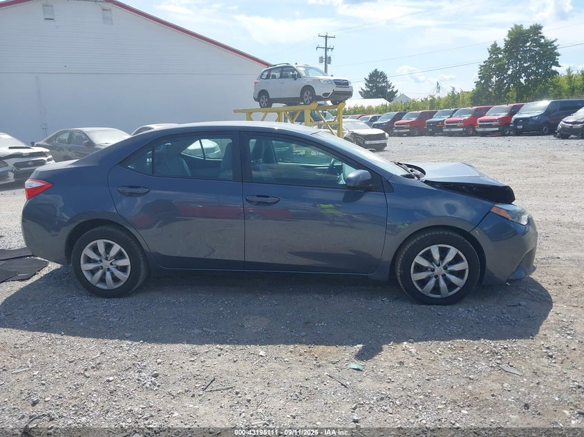 2014 Toyota Corolla Le VIN: 2T1BURHEXEC149868 Lot: 43195111