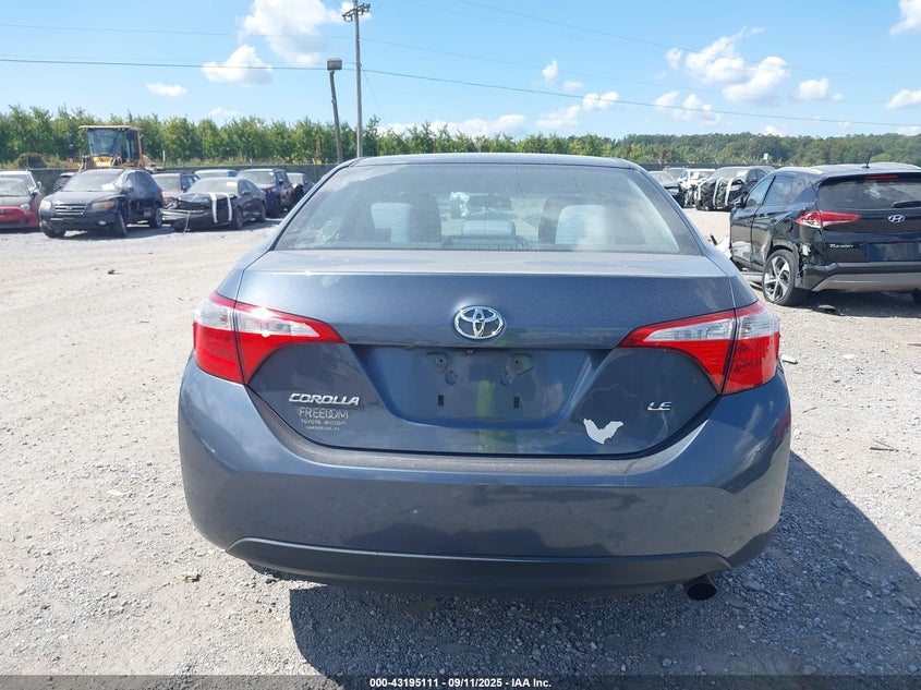 2014 Toyota Corolla Le VIN: 2T1BURHEXEC149868 Lot: 43195111