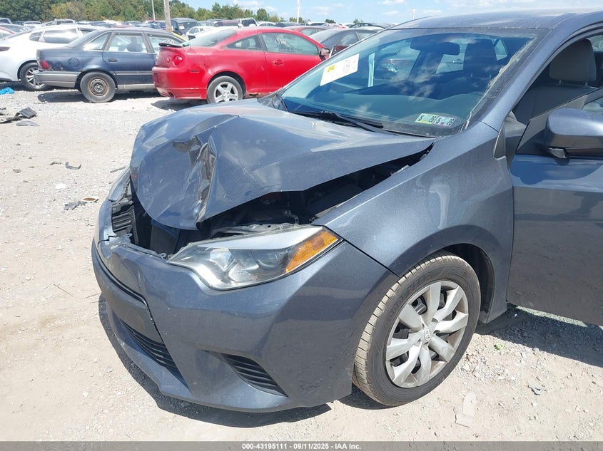 2014 Toyota Corolla Le VIN: 2T1BURHEXEC149868 Lot: 43195111