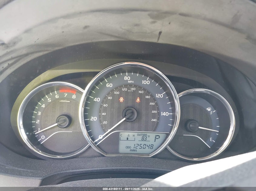 2014 Toyota Corolla Le VIN: 2T1BURHEXEC149868 Lot: 43195111