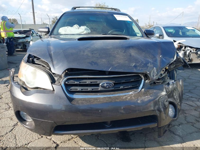 2007 Subaru Outback 2.5Xt Limited VIN: 4S4BP63C776330489 Lot: 43195144