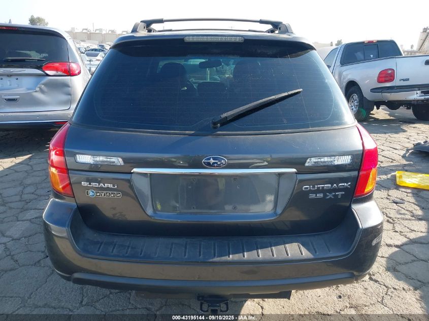 2007 Subaru Outback 2.5Xt Limited VIN: 4S4BP63C776330489 Lot: 43195144