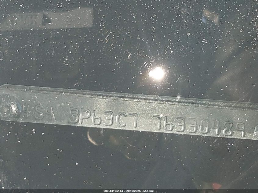 2007 Subaru Outback 2.5Xt Limited VIN: 4S4BP63C776330489 Lot: 43195144