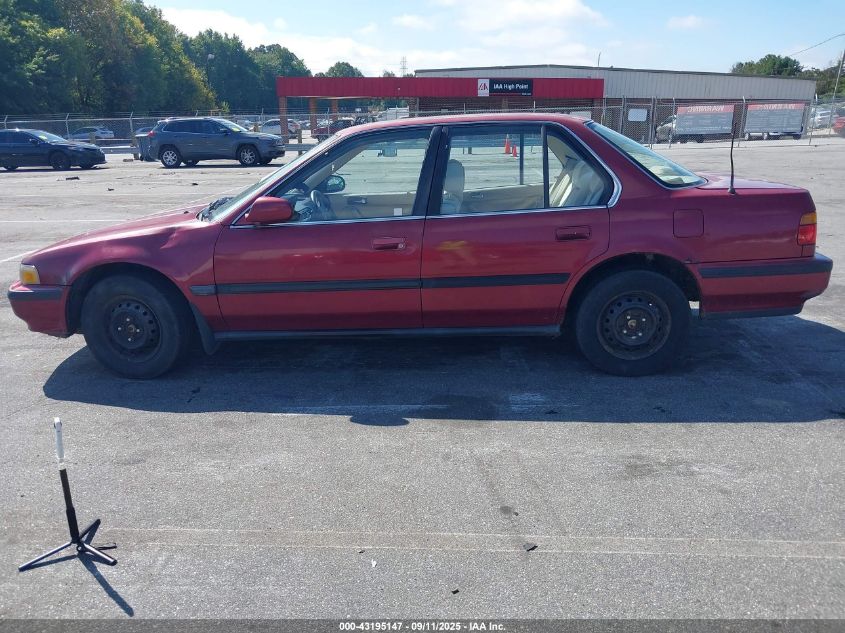 1991 Honda Accord Lx/Ex VIN: 1HGCB7658MA119189 Lot: 43195147