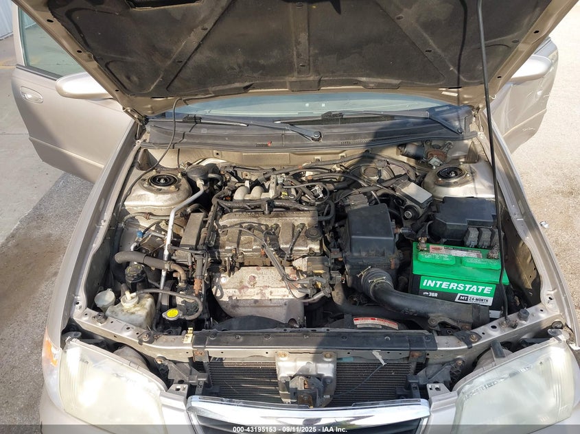 2002 Mazda 626 Lx VIN: 1YVGF22C725284629 Lot: 43195153