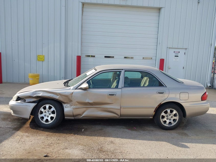2002 Mazda 626 Lx VIN: 1YVGF22C725284629 Lot: 43195153