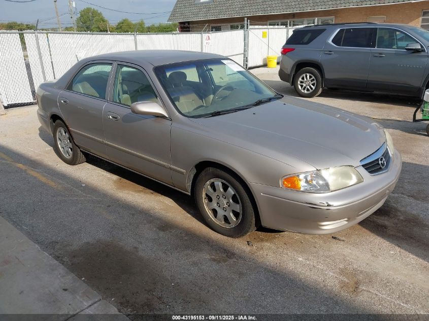 2002 Mazda 626 Lx VIN: 1YVGF22C725284629 Lot: 43195153