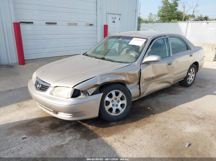 2002 Mazda 626 Lx VIN: 1YVGF22C725284629 Lot: 43195153