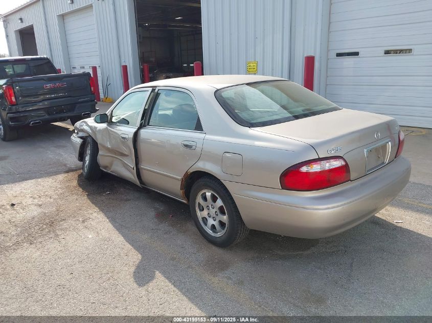 2002 Mazda 626 Lx VIN: 1YVGF22C725284629 Lot: 43195153