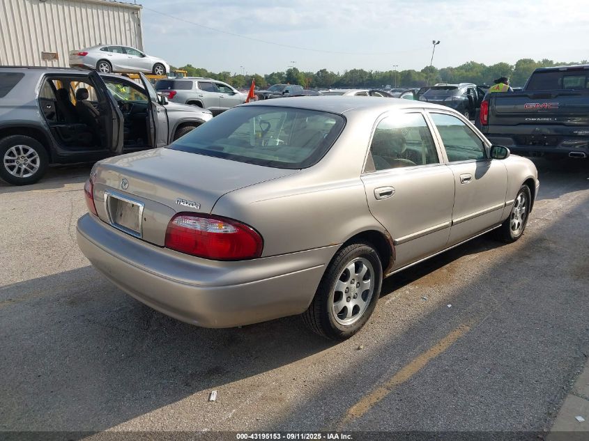 2002 Mazda 626 Lx VIN: 1YVGF22C725284629 Lot: 43195153