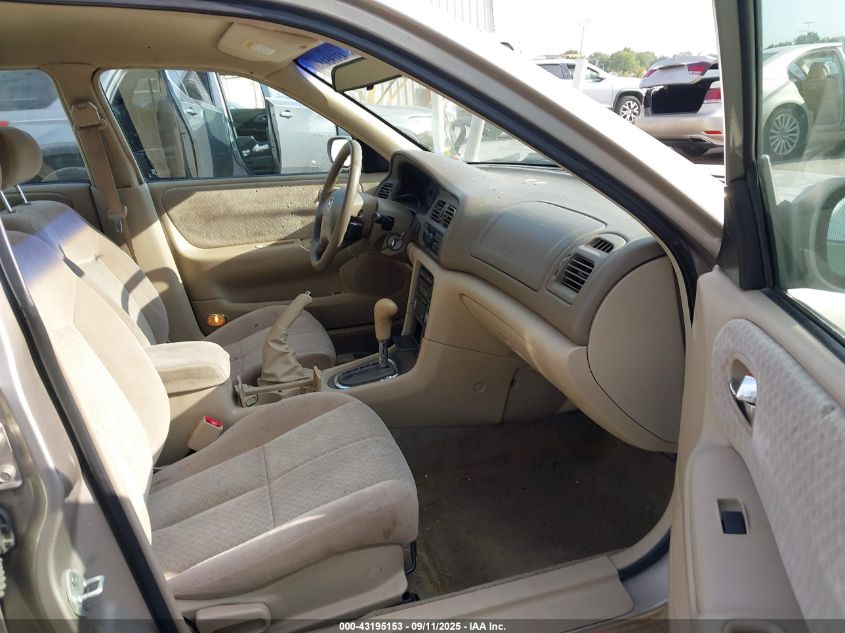 2002 Mazda 626 Lx VIN: 1YVGF22C725284629 Lot: 43195153