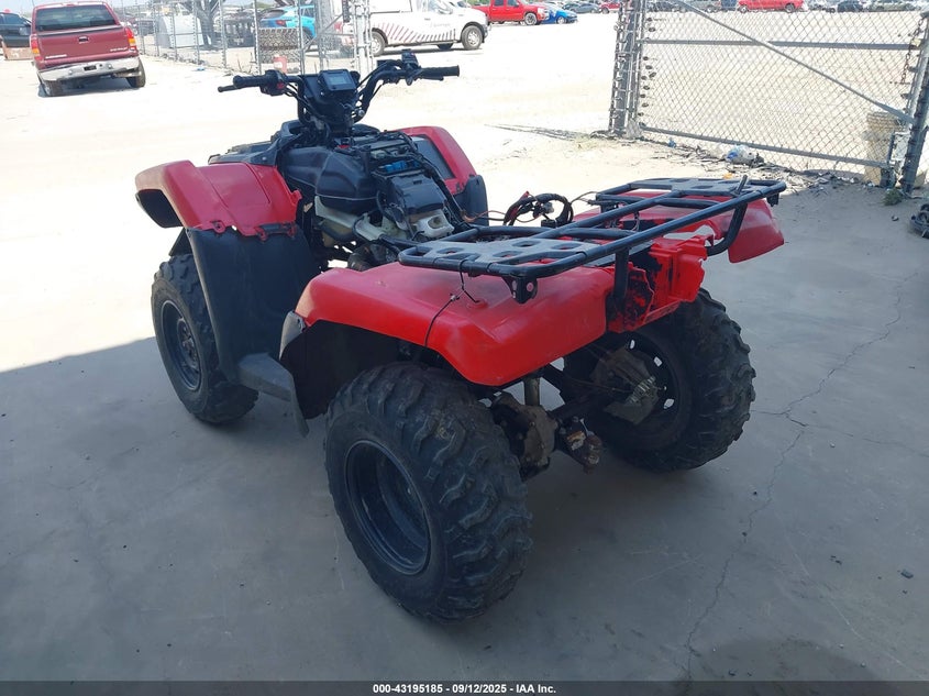 2022 Honda Trx520 red null null 1HFTE4412N4800409 photo #4