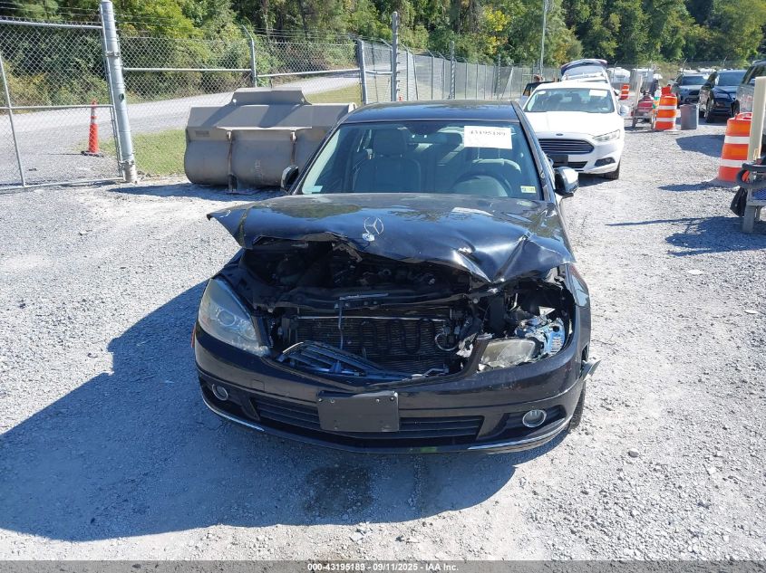 2009 Mercedes-Benz C 300 Luxury 4Matic VIN: WDDGF81X39F202841 Lot: 43195189