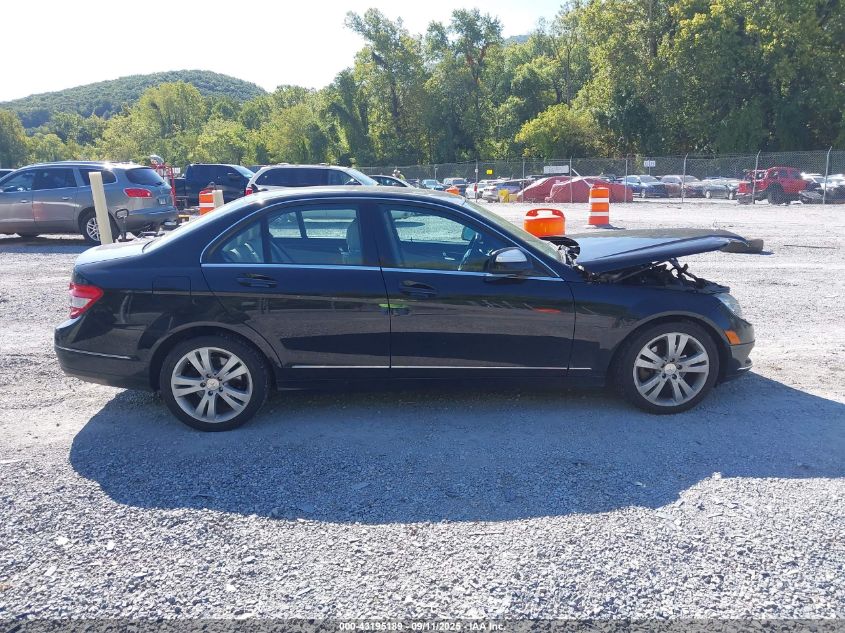 2009 Mercedes-Benz C 300 Luxury 4Matic VIN: WDDGF81X39F202841 Lot: 43195189