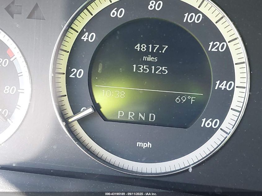 2009 Mercedes-Benz C 300 Luxury 4Matic VIN: WDDGF81X39F202841 Lot: 43195189