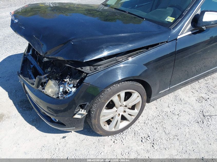 2009 Mercedes-Benz C 300 Luxury 4Matic VIN: WDDGF81X39F202841 Lot: 43195189