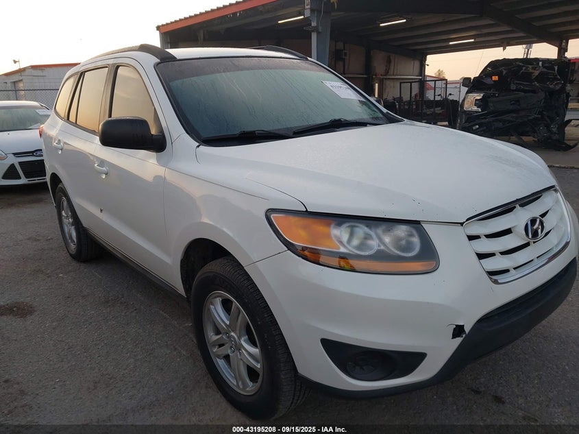5NMSG3AB5AH347489 2010 Hyundai Santa Fe Gls auction photo 1
