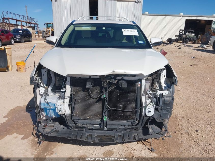 2016 Toyota Highlander Xle V6 VIN: 5TDKKRFHXGS503773 Lot: 43195234