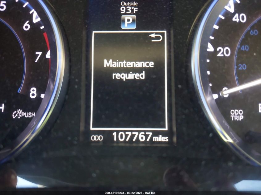 2016 Toyota Highlander Xle V6 VIN: 5TDKKRFHXGS503773 Lot: 43195234