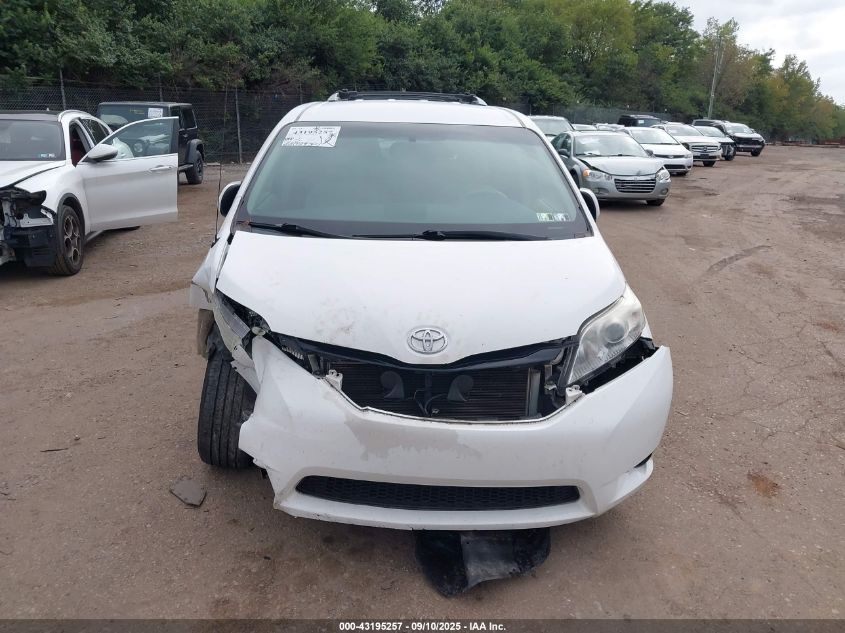 2011 Toyota Sienna Le V6 VIN: 5TDKK3DC1BS019004 Lot: 43195257