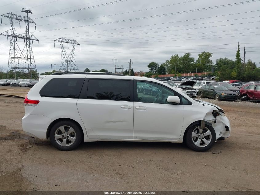 2011 Toyota Sienna Le V6 VIN: 5TDKK3DC1BS019004 Lot: 43195257