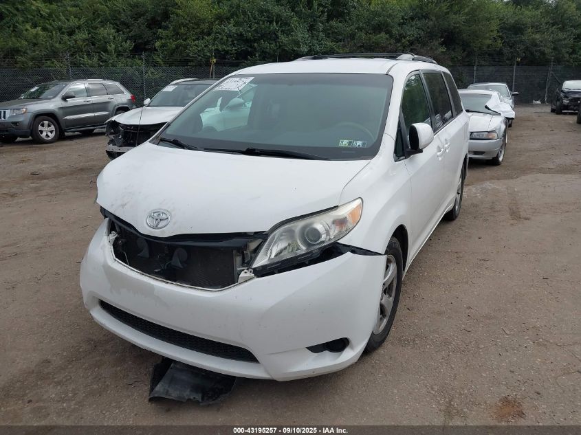 2011 Toyota Sienna Le V6 VIN: 5TDKK3DC1BS019004 Lot: 43195257