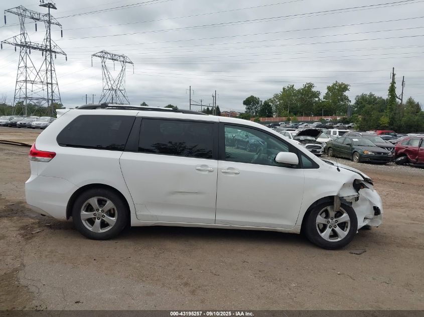 2011 Toyota Sienna Le V6 VIN: 5TDKK3DC1BS019004 Lot: 43195257