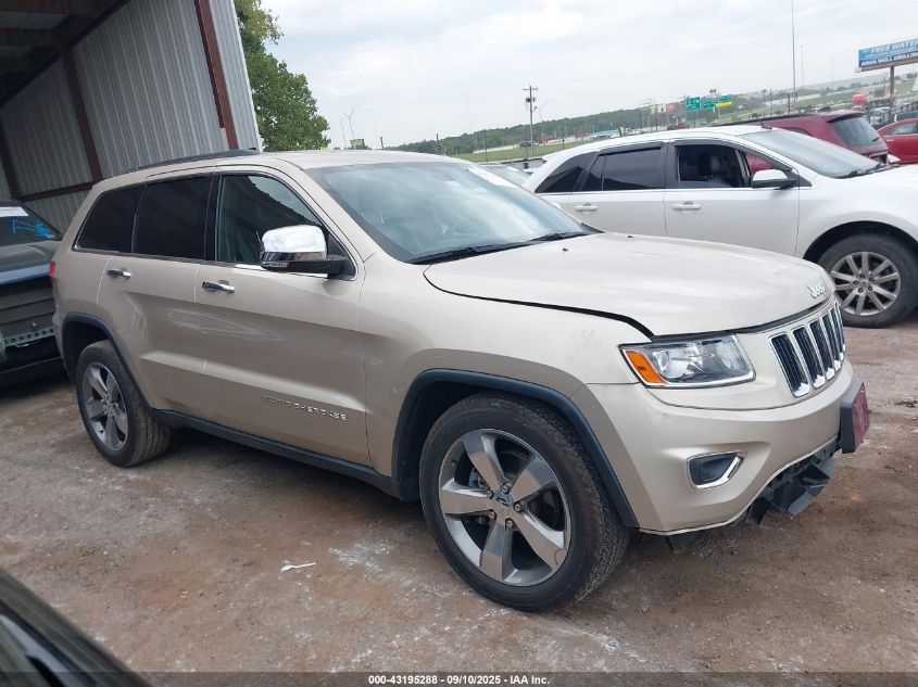 2014 Jeep Grand Cherokee Limited VIN: 1C4RJEBG3EC464031 Lot: 43195288