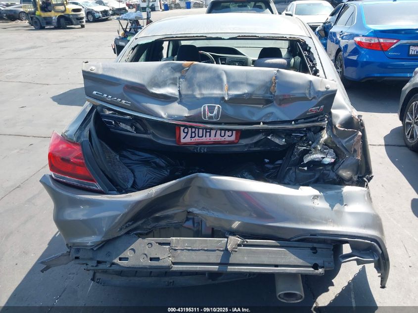 2013 Honda Civic Si VIN: 2HGFB6E54DH705706 Lot: 43195311