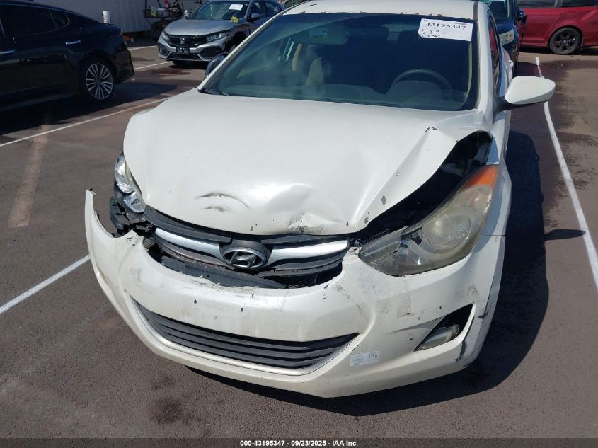 2012 Hyundai Elantra Gls VIN: 5NPDH4AE6CH113065 Lot: 43195347