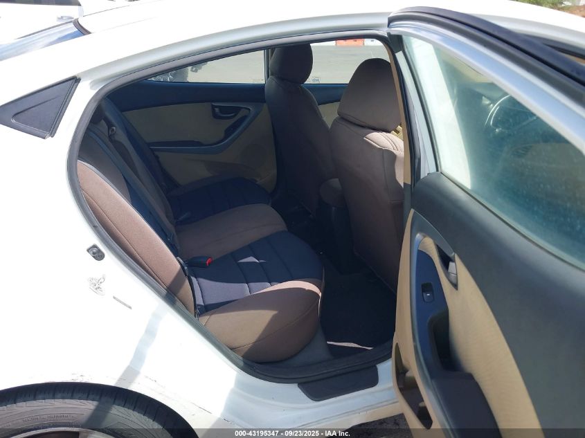 2012 Hyundai Elantra Gls VIN: 5NPDH4AE6CH113065 Lot: 43195347