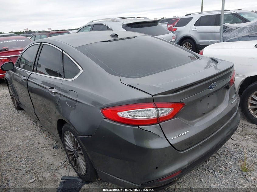2014 Ford Fusion Titanium VIN: 3FA6P0K98ER260371 Lot: 43195371