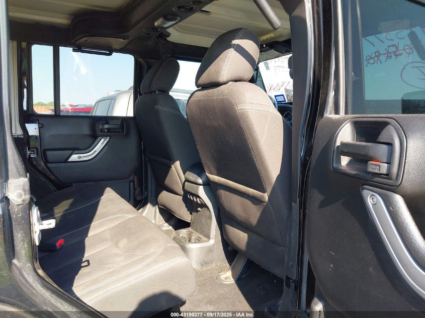 2017 Jeep Wrangler Unlimited Sahara 4X4 VIN: 1C4BJWEG0HL531837 Lot: 43195377