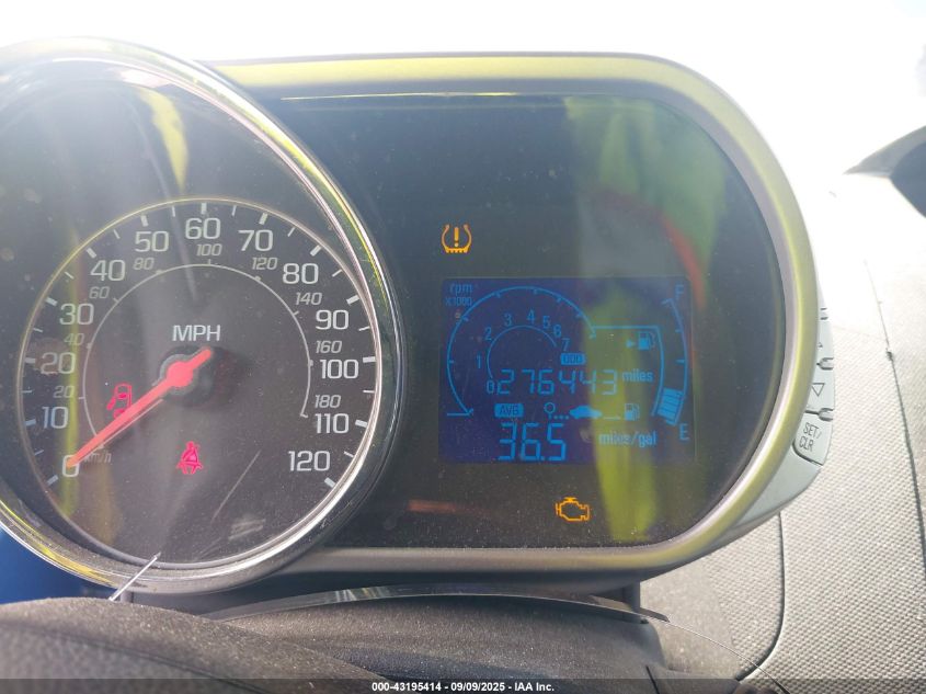 2013 Chevrolet Spark Ls Manual VIN: KL8CA6S96DC507202 Lot: 43195414