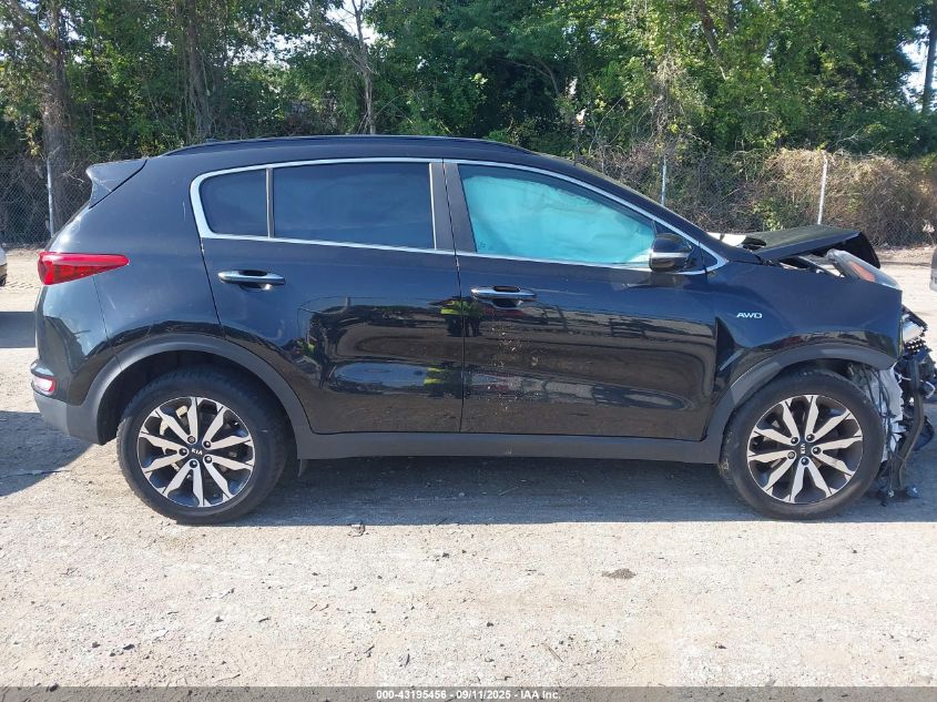 2018 Kia Sportage Ex VIN: KNDPNCAC0J7378192 Lot: 43195456