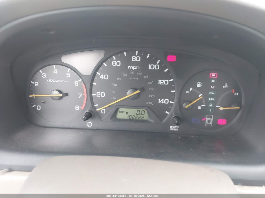 2000 Honda Accord 3.0 Ex VIN: 1HGCG1658YA100078 Lot: 43195457