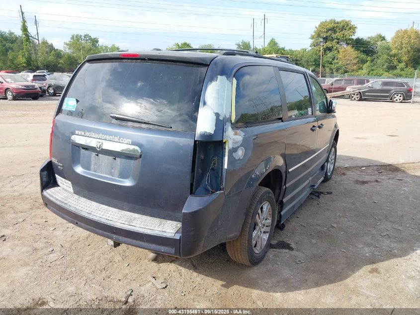 2008 Dodge Grand Caravan Sxt VIN: 2D8HN54X98R125302 Lot: 43195461